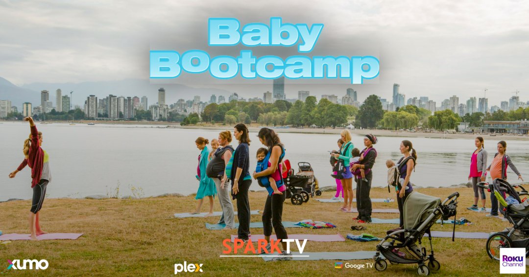 SparkTVMovies's tweet photo. Squats she can handle. Toddlers? Not so much. 😅 BABY BOOTCAMP is streaming FREE now in the United States & Canada on Roku, Xumo, Google TV & Plex! #BabyBootcamp #SparkTV #StreamingNow https://t.co/BX9yPTj4hD