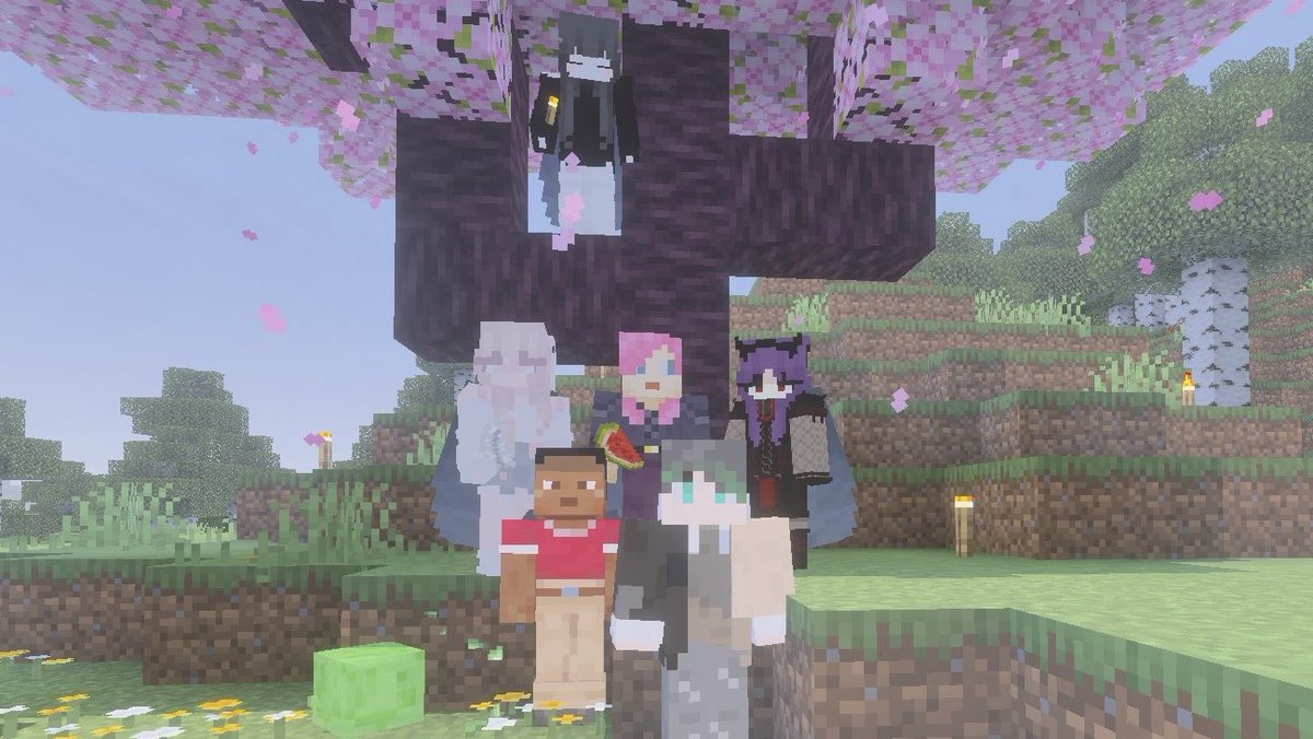 jako_salad_339's tweet photo. マイクラしてきた、よ！ https://t.co/vy5vyuUIZ2