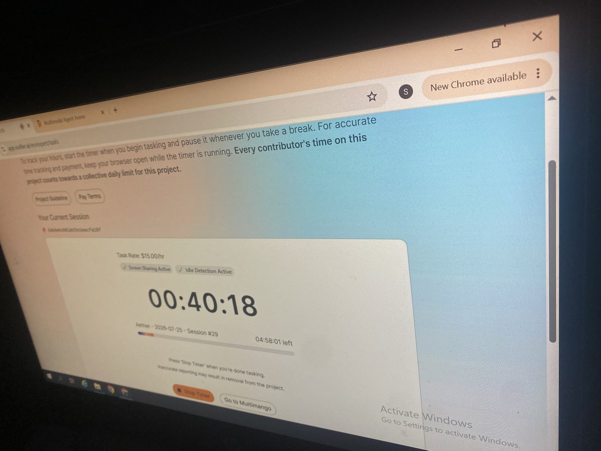 dantemoth's tweet photo. Back to managing outlier account,Bring your account for Managment.
#tasker #outlierai #outlieraimanagment #trending #everyone. https://t.co/aw2dNU4igC