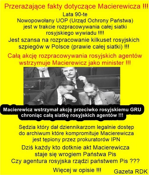 zdzisawrodzik's tweet photo. Zdementujcie to wszystko albo posadźcie tego szpiona Macierewicza na resztę życia tam gdzie jego miejsce.. https://t.co/9rJYBCCkrb https://t.co/1XB9jm0PHT