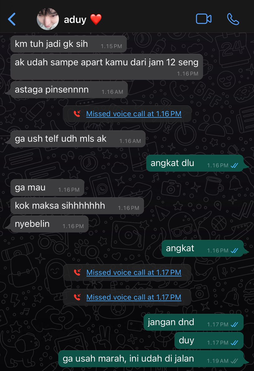 yusarubby's tweet photo. johndo onetweet au: aduy ngambek, ah biasa aja, ah masa sih #senduy https://t.co/jI2dPREzgd