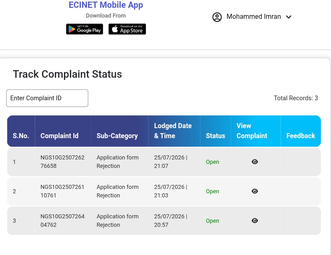 imran46shaikh's tweet photo. @ECISVEEP @DKShivakumar @RLR_BTM @Sowmyareddyr @BlrCityPolice @ceo_karnataka 
BLO intentionally rejecting SIR forms that are correctly mapped to the 2002 electoral roll due to personal bias,despite forms meeting required criteria &amp; threatening us XUL5664016 XUL4866562 XUL5687207 https://t.co/3YGEFBda6F