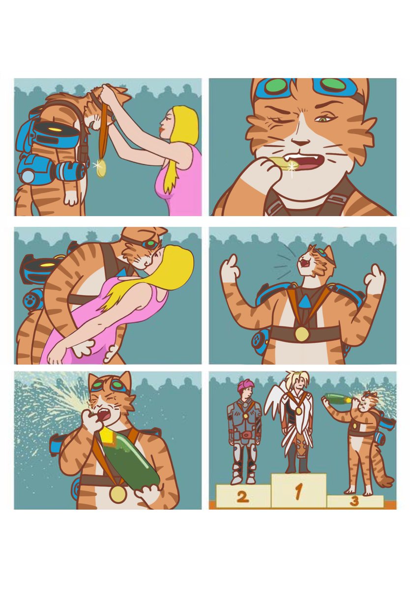 Nyxxity's tweet photo. Me when I score a kill as Jetpack Cat
#overwatch #jetpackcat https://t.co/nm0pUaKJ6k