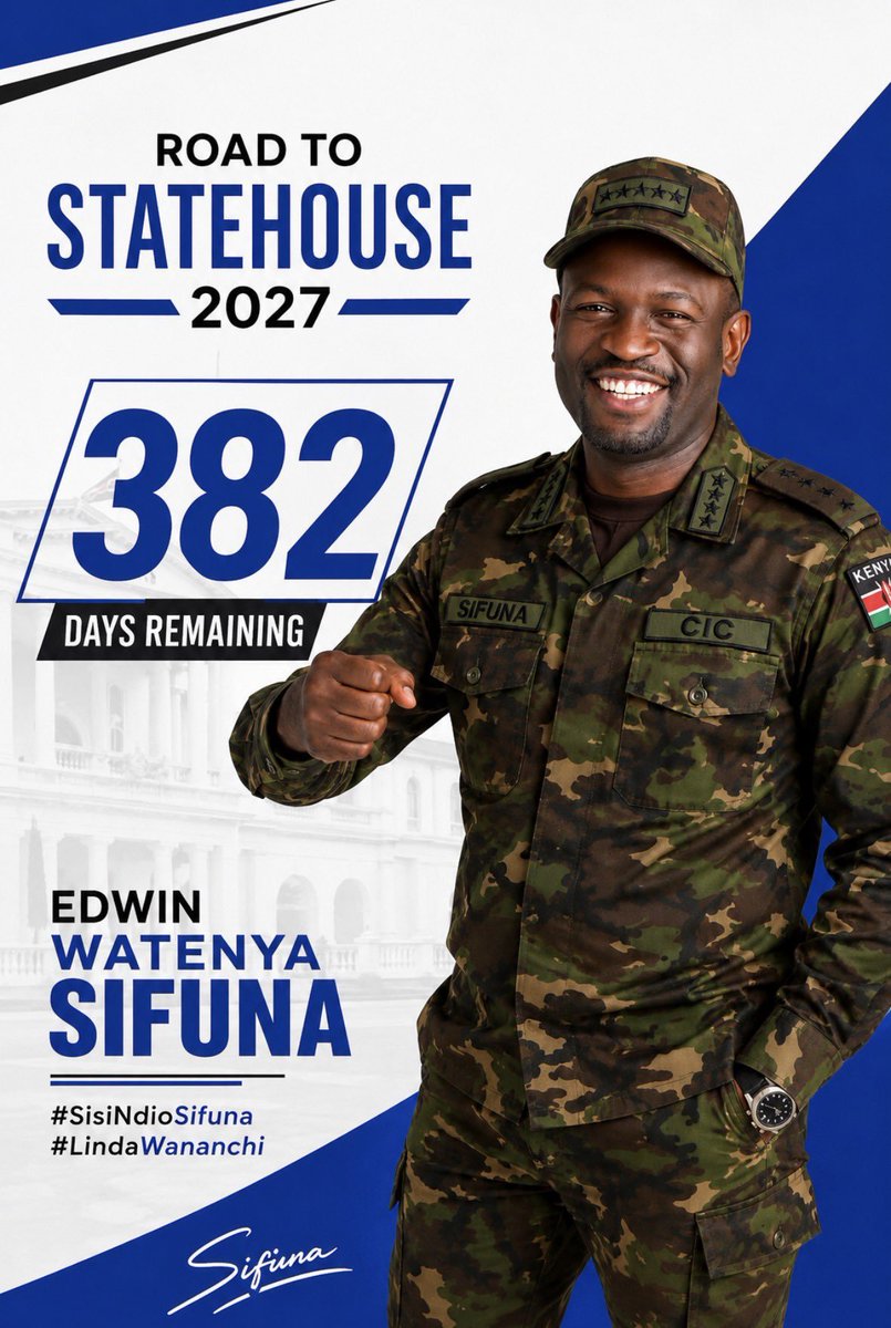 Mickeypall's tweet photo. @edwinsifuna Jeshi iko imara https://t.co/UMTTafZQIa