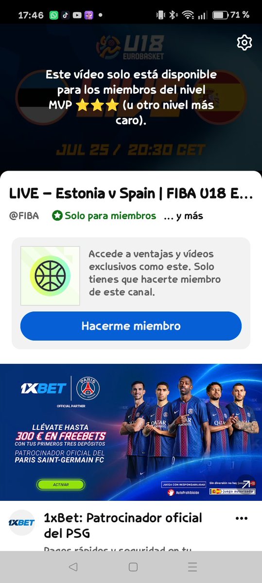 Carlosanabel's tweet photo. @BaloncestoESP #u18M #SomosEquipo #u18EuroBasket  @BaloncestoESP 
Hasta dónde va a llegar esto?!?!?!?
Es una auténtica VERGÜENZA https://t.co/79wnUulIpg