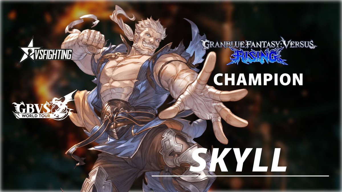 AFGCNews's tweet photo. Congratulations to @Skyll_13 for winning Granblue Fantasy Versus: Rising at VSFighting XIV! #VSF #GBVSWT

Final Results:
🏆 - 🇫🇷 Skyll (Auto-Qualify for Cygames Cup)
🥈 - 🇮🇹 Pixi (300 pts)
🥉 - 🇩🇪 Socky (150 pts)
4️⃣ - 🇬🇧 Default (80 pts)
5️⃣ - 🇫🇷 Arefu / 🏴󠁧󠁢󠁳󠁣󠁴󠁿 TooNington (40 pts)
7️⃣ - 🇬🇧 releasebogus / 🇺🇸 Incendiate (20 pts)