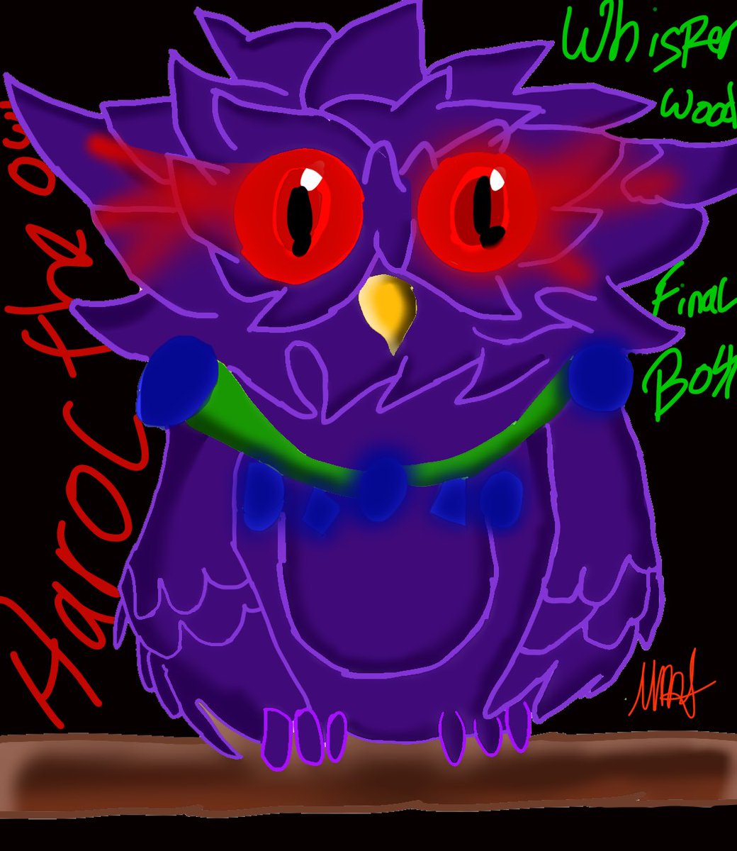 timeshadow21's tweet photo. @mamajuanacookie Hello there! It’s a fangame are in development and it’s a fangame where Hardoc the Owl take over the Earthbread and using the staff to turn people and a cookiekind turn into a curse doll! :) if this make sense to you? https://t.co/HITjmBjouW