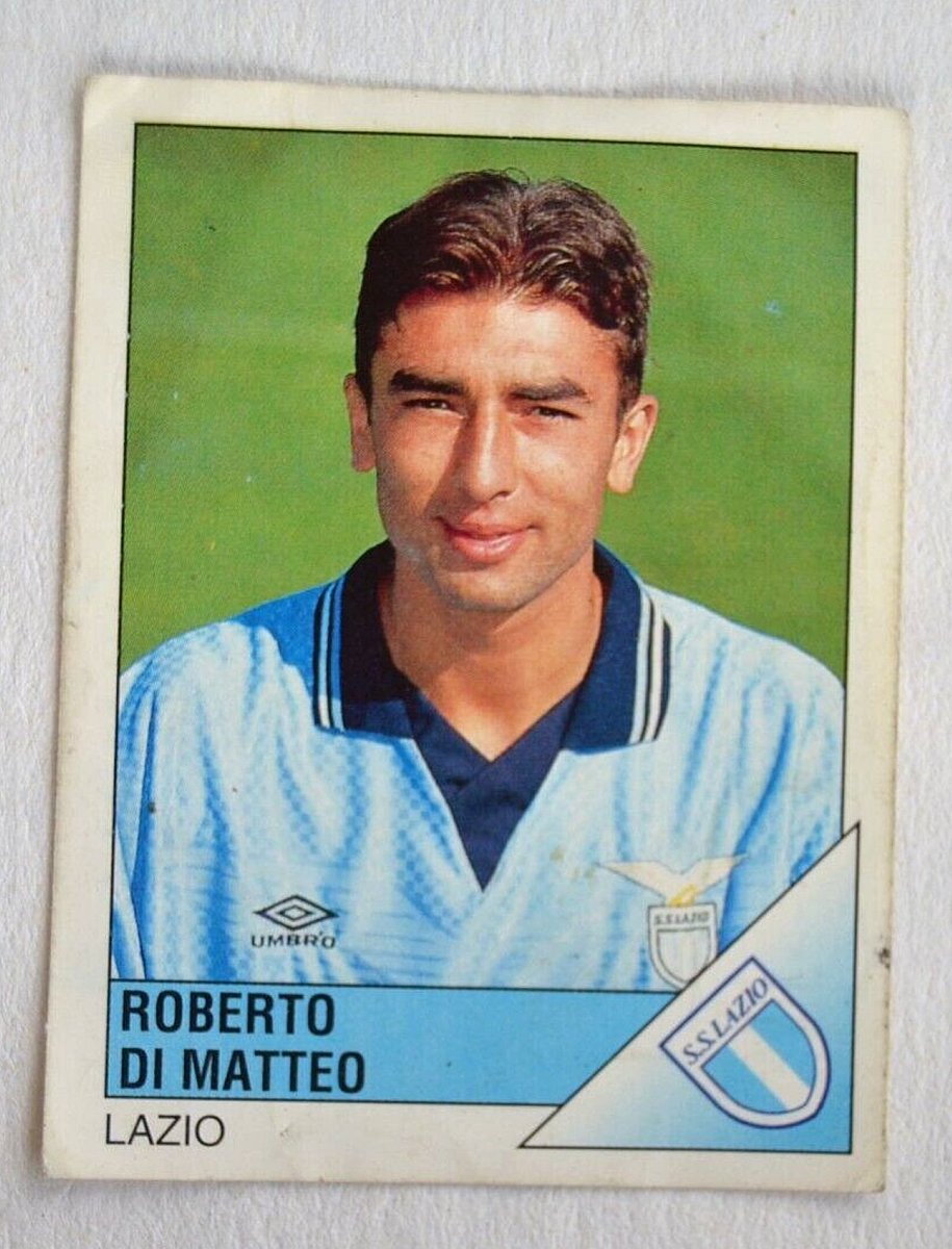 aquila7630's tweet photo. Roberto #DiMatteo, centrocampista della #Lazio per tre stagioni (1993-96): 88 presenze e 7 reti. #25luglio https://t.co/fc9GkVIleC
