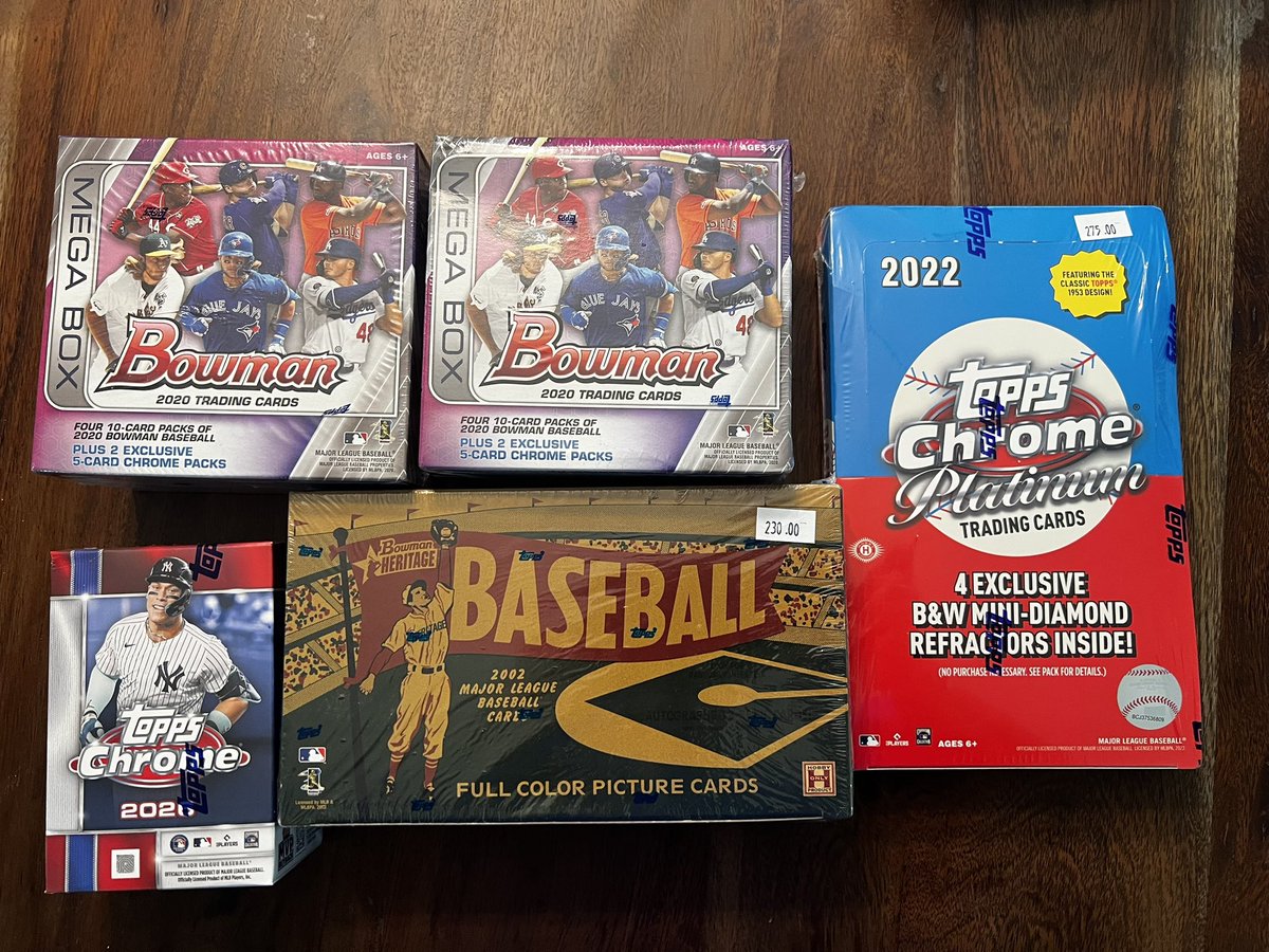 braddyBsquared's tweet photo. Let’s have ourselves a Saturday! @ALTPEPEEEEEEE @Mike__McKenna @CardPurchaser https://t.co/JRrvAqAXAy