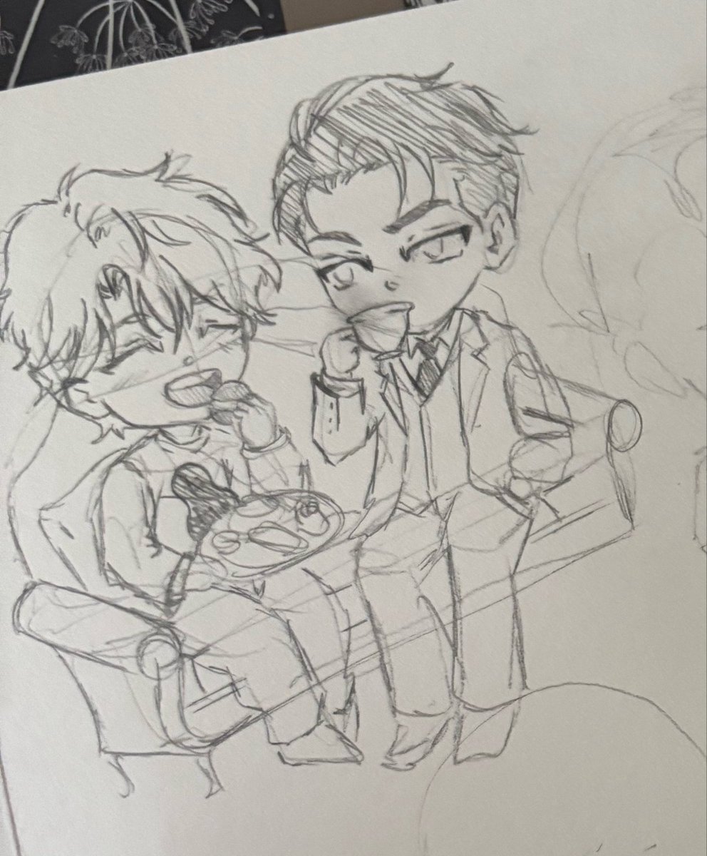 ChantalSonia1's tweet photo. Sketching #deflowermeifyoucan #bliss #cassian @ZIG_JENNIE https://t.co/RiLlGCmgxr