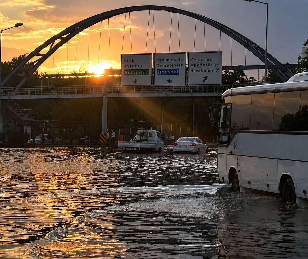 ankarasosyaltr's tweet photo. Keçiören sahilde gün batımı https://t.co/SU5BFGKW1L
