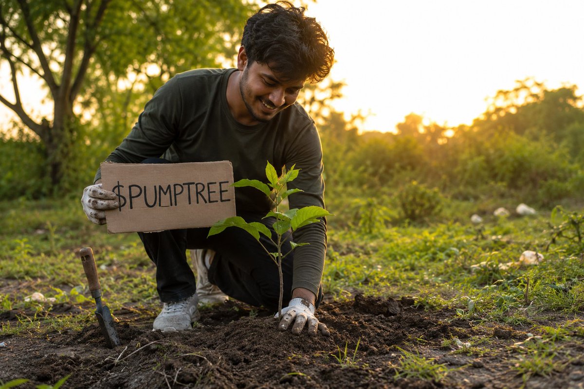 pinal93586's tweet photo. ๐ฑ Today I planted a tree with my $PUMPTREE sign. Every tree counts toward a greener future. Proud to support a project that encourages real-world environmental action. ๐
@pumptree
#PUMPTREE #PumpFun #TreePlanting #GreenFuture https://t.co/MJZQtuhmr4