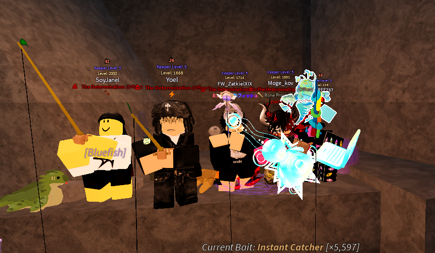Mogeko_AN's tweet photo. I love meeting up with my friends every Saturday to enjoy a good game of fish, thank you dev team for creating such a fun game <3
#fisch #roblox https://t.co/bPm4JJqFQr