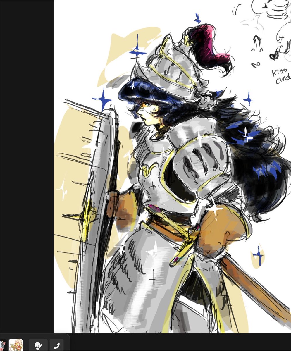 kurolingg's tweet photo. I love drawing female knights!
#magma https://t.co/XsdVekuKLf