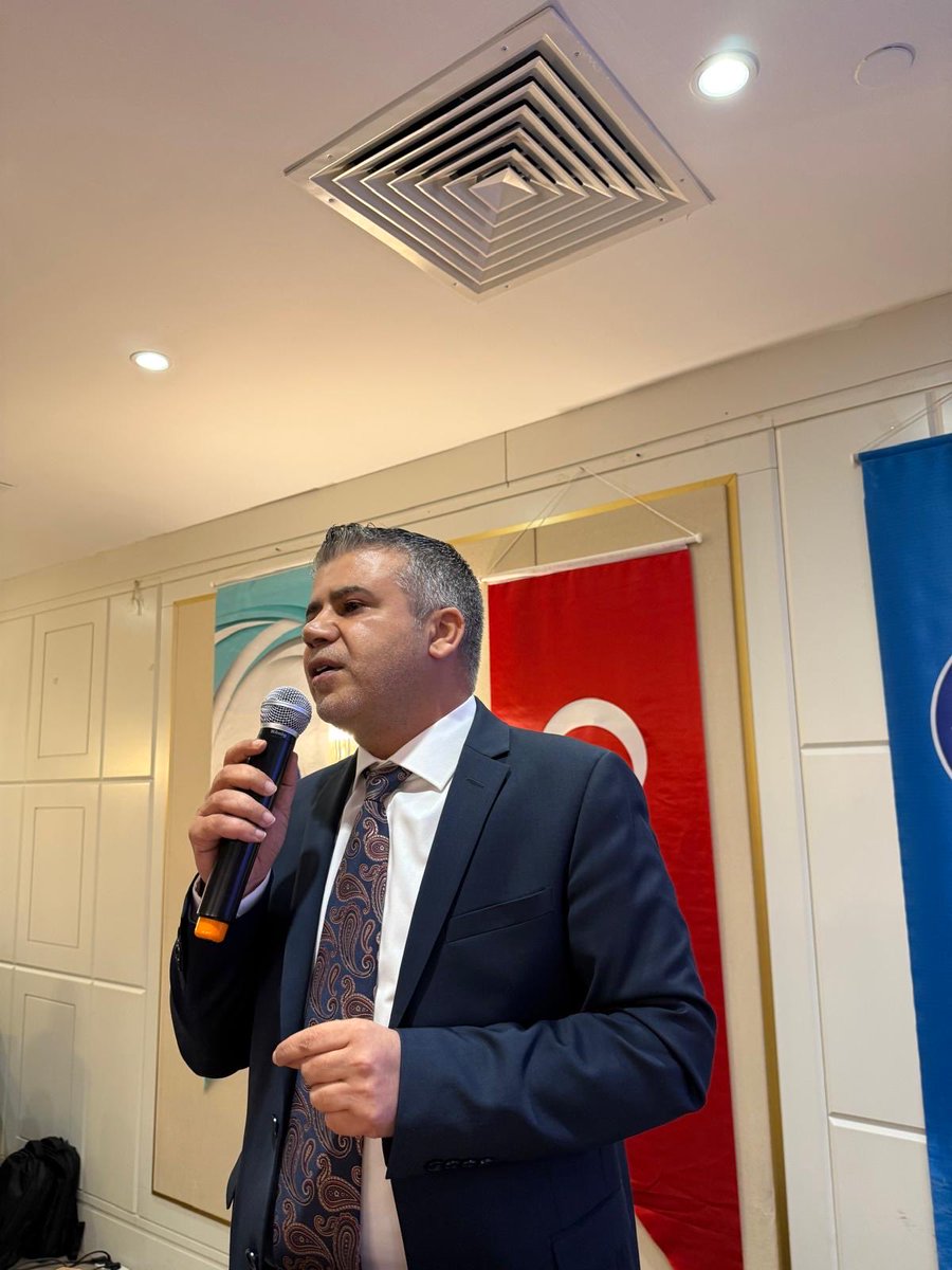 abdulkadiryabir's tweet photo. Sağlık-Sen Adıyaman Şubemizin 7. Olağan Genel Kurulu’na divan başkanı olarak katılmanın gurur ve mutluluğunu yaşadık.
Genel Başkan Yardımcımız Sayın Yasin Barutçu, şube başkanlarımız, delegelerimiz ve kıymetli teşkilat mensuplarımızın katılımıyla birlik, beraberlik ve kardeşlik ruhu içerisinde gerçekleştirdiğimiz genel kurulun; teşkilatımıza, üyelerimize ve Adıyaman’ımıza hayırlı olmasını temenni ediyorum.
Yapılan seçim sonucunda güven tazeleyerek yeniden Şube Başkanlığı görevine seçilen Yakup Çelik kardeşimi ve yönetim kurulunu gönülden tebrik ediyor, yeni görev dönemlerinde üstün başarılar diliyorum.@yasinbarutcu02 @CelikYakub