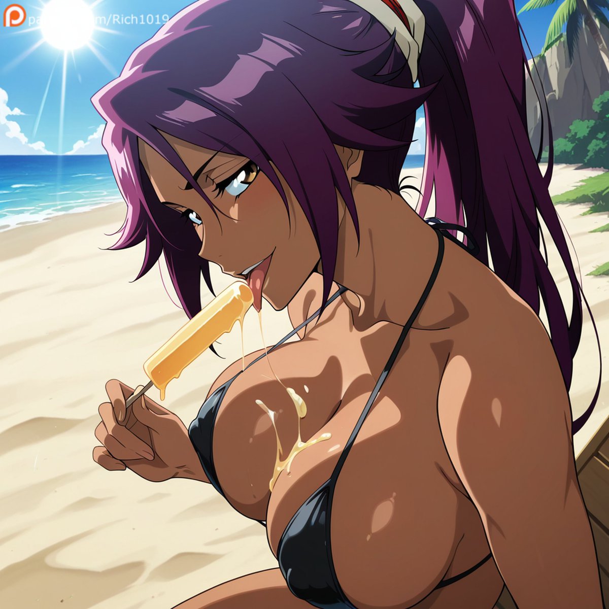 Rich1019Prod's tweet photo. Summer Special! 

It's been a year since I've made this account, thank you for all support.  

Check out the free full version on my Patreon.

 #waifu #anime #Nami #Yoruichi https://t.co/GgJByPG7bE