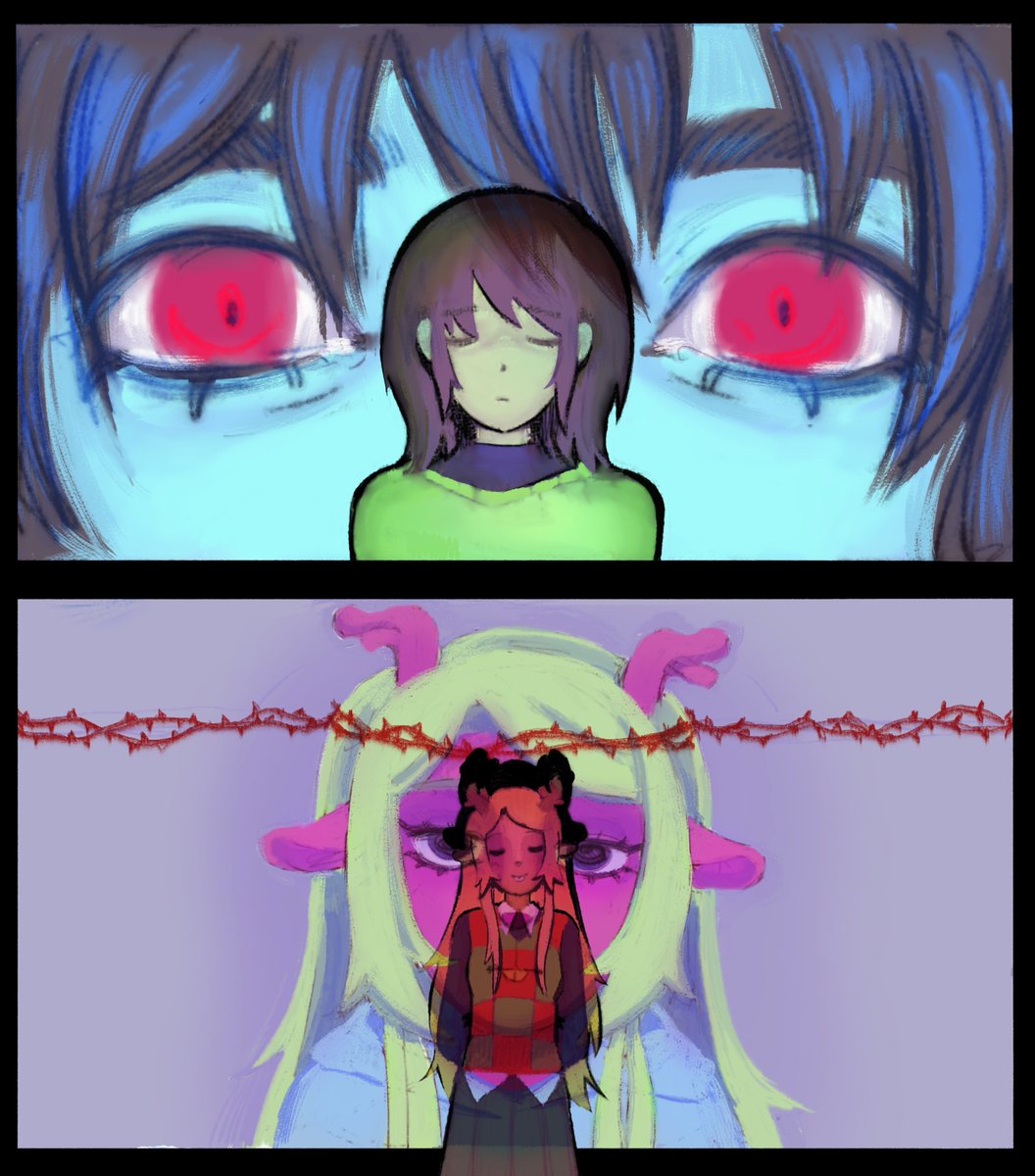 trashhottub's tweet photo. you and me love love 
#deltarune https://t.co/8s4GreB4uP