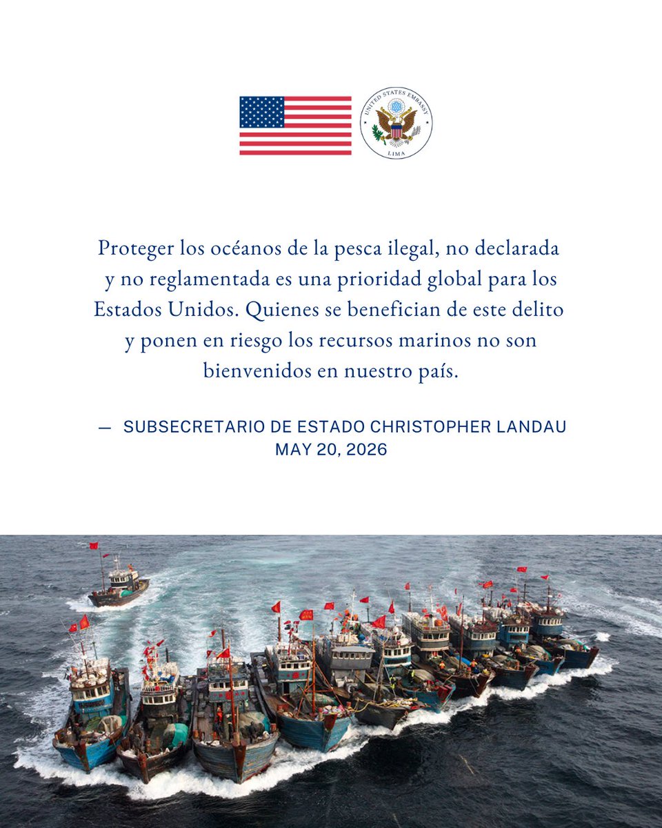 Embajada EEUU Perú tweet media