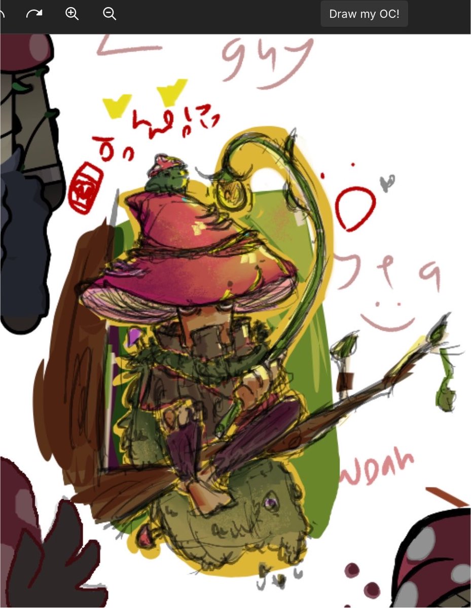 kurolingg's tweet photo. Drawing random ppls OC/‘s on #magma https://t.co/CJQYlsUZeJ