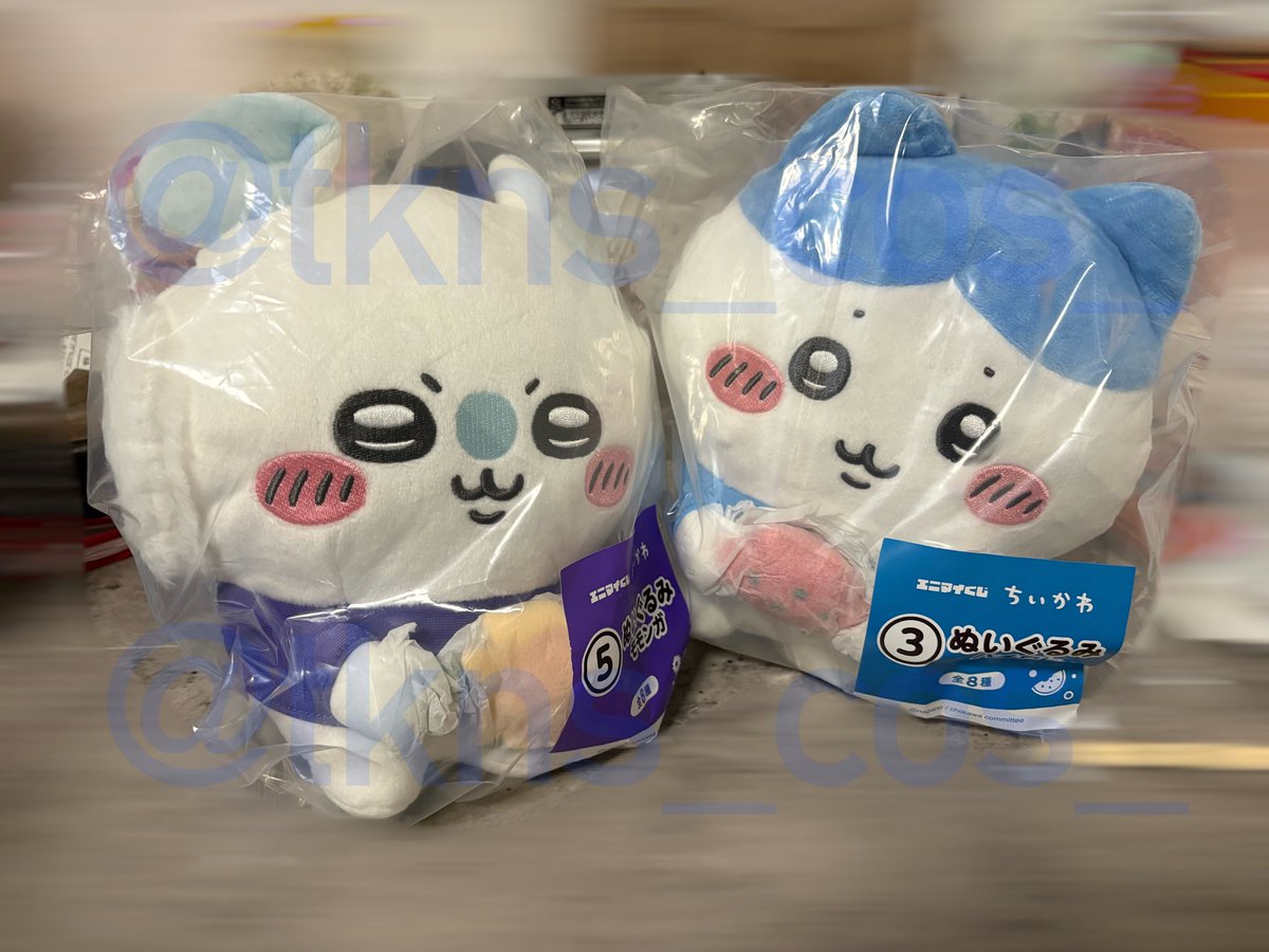 tkns_cos_'s tweet photo. ちいかわ エニマイくじ 交換

【譲】画像のもの

【求】ぬいぐるみ 古本屋・シーサー
レトロコップセット シーサー/くりまんじゅう
豆皿セット 古本屋/モモンガ・シーサー/くりまんじゅう

郵送希望📮
纏めての方優先
お気軽にお声掛けください🍀 https://t.co/j5aJm7Wk1u