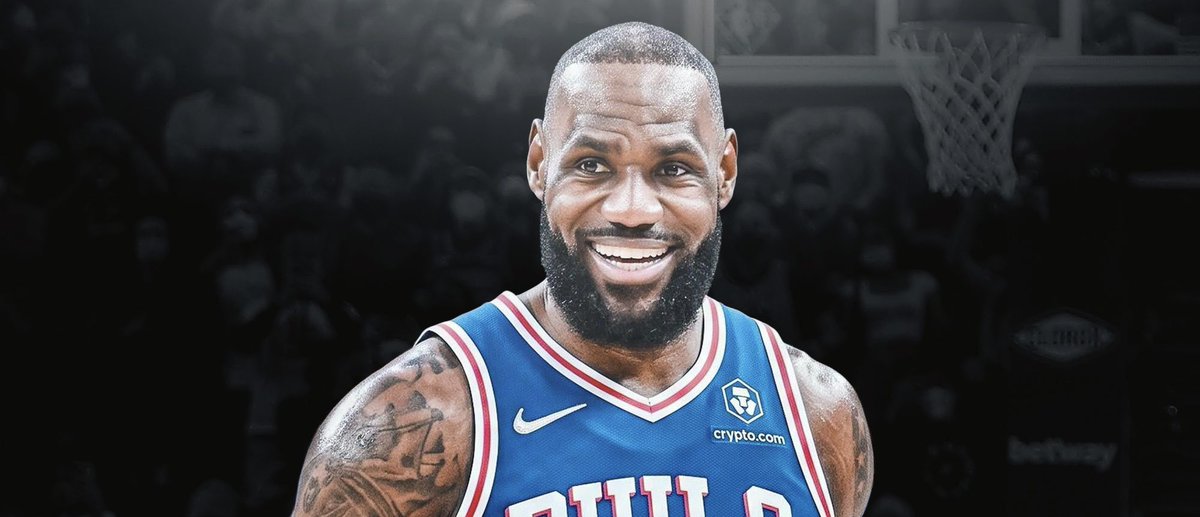 Novig's tweet photo. LeBron James ALWAYS wins in Year 2 with a new team 👀

2011-12 Heat: 🏆 NBA Champions
2015-16 Cavaliers: 🏆 NBA Champions
2019-20 Lakers: 🏆 NBA Champions
2027-28 76ers: ❓

Will history repeat itself in Philly? 🤔 https://t.co/TXjlX44dwI