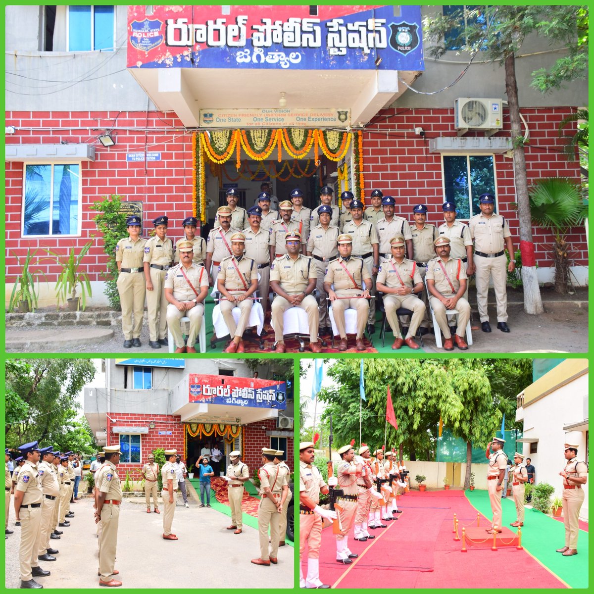 SpJagtial's tweet photo. బాసర జోన్ డీఐజీ శ్రీ ఆర్. భాస్కరన్, ఐపీఎస్ గారు జగిత్యాల జిల్లా పర్యటన సందర్భంగా జిల్లా పోలీసింగ్, శాంతిభద్రతలు, నేర నియంత్రణ, దర్యాప్తు ప్రమాణాలు, సాంకేతిక వినియోగంపై సమగ్ర సమీక్ష నిర్వహించారు. ప్రజలకు పారదర్శకమైన, సమర్థవంతమైన పోలీసింగ్ అందించాలని అధికారులకు దిశానిర్దేశం చేశారు. https://t.co/TotOxkJf3u