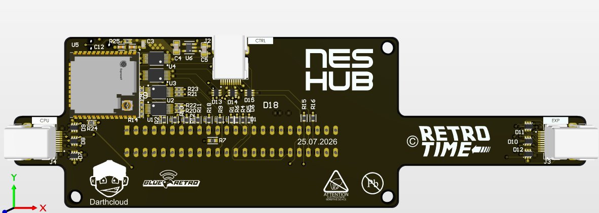 Time2Retro's tweet photo. A few people asked me when the next batch of the NES Hub is coming, so here's an update: 
I was working on a slighty improved version for batch #2. 
Just now I found out that the Mini-DP connectors used as Addon-Ports are obsolete. A replacement is not available yet. This will cause some delay, since I definitely want to test the new version before the production starts for batch #2.
Thanks for your patience!