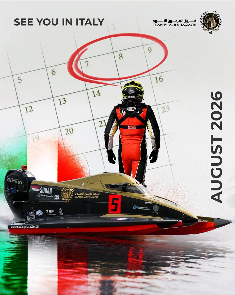 BPTeam__'s tweet photo. 🇮🇹 Viverone awaits.

The Black Pharaoh Team returns to the world stage for the Grand Prix of Italy, the next round of the F4 World Championship.

📅 7–9 August 2026
🏁 Viverone, Italy

Another opportunity to compete. Another chance to leave our mark. https://t.co/9BjJ1gkICx