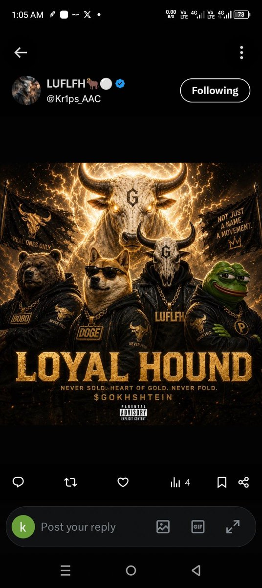 KevinOfurum's tweet photo. @Kr1ps_AAC @TamauPogi @tamau @ISAACDELTOROx1 @ToritoFanClub @davidgokhshtein @Polymarket @cakewallet @MidnightNtwrk @solana The bull season is coming and $gokhshtein gonna lead them all. https://t.co/fjl7FmzrdY