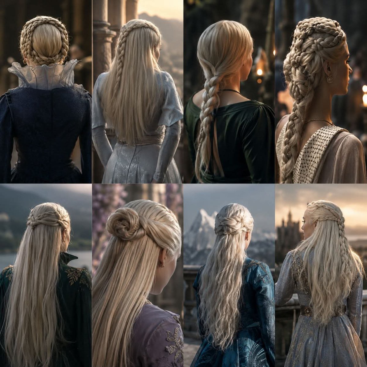 _oldvalyria's tweet photo. Targaryen braids. https://t.co/Df4IVcyvWQ