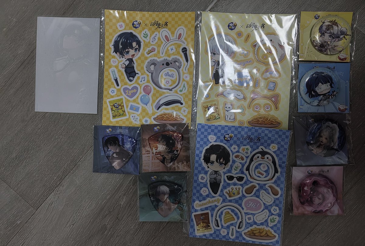 wen_siul's tweet photo. 中国本土からの商品
売りたいのですが、もしかしたら欲しい方がいらっしゃるかもしれません（？
男性キャラクターはあと3体しか残っていません展示していないものは友人に譲る予定です。

翻訳ツールを使用しているため、多少の不正確な表現があるかもしれませんが、ご了承ください。
#キラパラ https://t.co/1v4ZfcWRiI