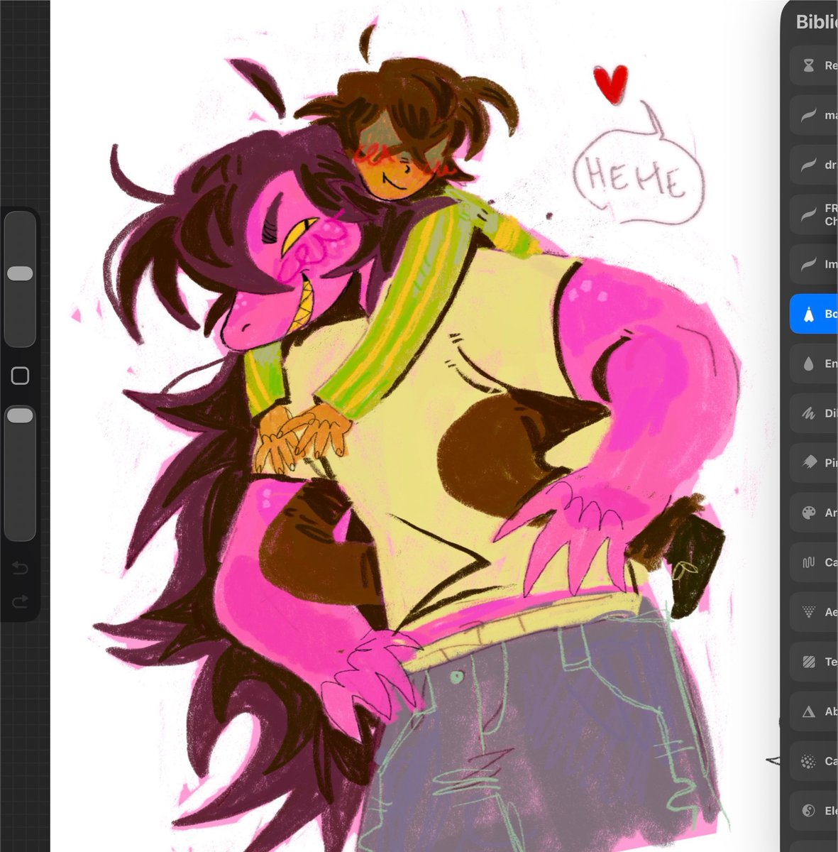 kalimero_jpg's tweet photo. krusie doodle #deltarune https://t.co/86B8srzR2d