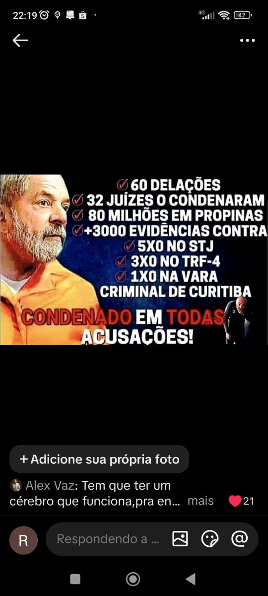 RicardoGreter's tweet photo. @XicoAlexndre Esse tem preparo né canhota demente esquerdista de MERDA kkkkkk https://t.co/iMzMJgTt2F