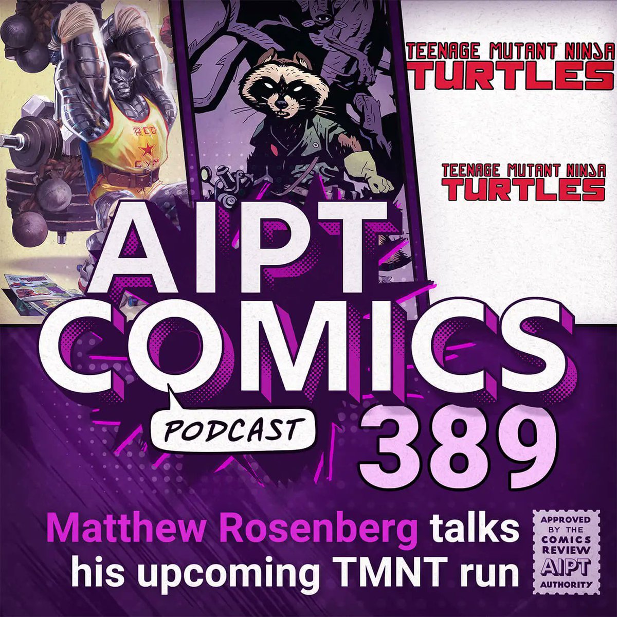 AIPTcomics's tweet photo. 🎙️🐢 New AIPT Comics Podcast!

@AshcanPress joins us for his first in-depth interview about taking over Teenage Mutant Ninja Turtles!

🗽 The Mirage Comics influence
⚔️ His gritty vision for NYC
🐢 Forgotten #TMNT characters and what's ahead

Plus, we recap the week in comics! 🎧 https://t.co/SrckxfymtK