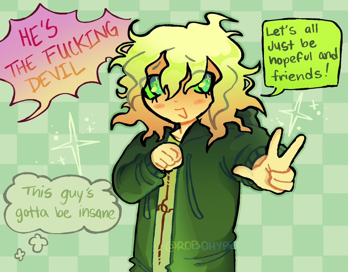 Robo_HypeBD's tweet photo. It’s okay Nagito the world just wasn’t ready for you https://t.co/EtNRyWpISh