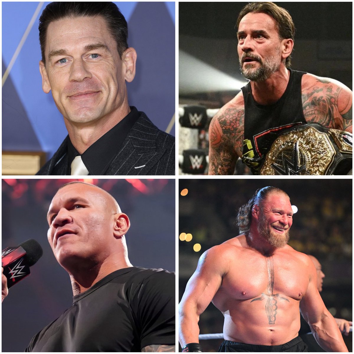 Popplayzz1's tweet photo. WWE Superstars that support LGBTQ community openly 🏳️‍🌈 https://t.co/V4TjUUdgK3