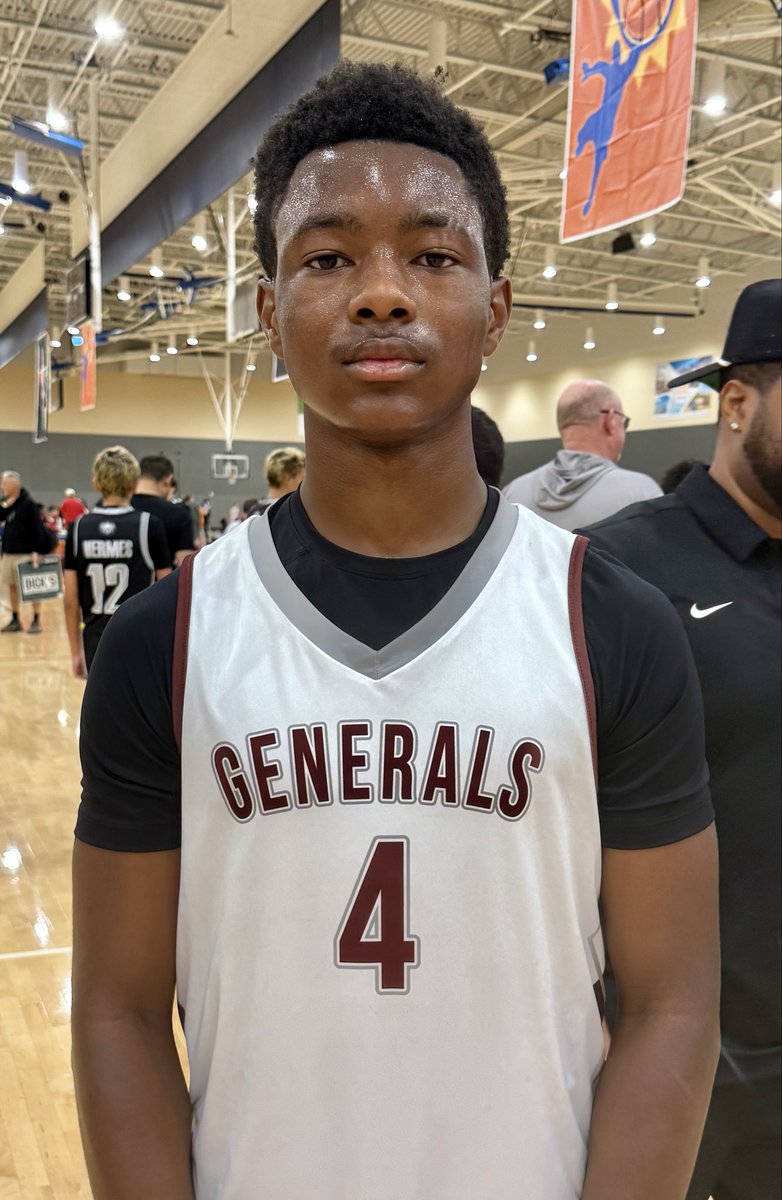 NorfolkKnights's tweet photo. Salem Generals 13U sharpshooter Aaron Brower buried the 3-pointer, his third if the game.   Smooth shooting guard with sound footwork, quick release.  He can also beat you off the bounce playing off jabs and using his quickness, crafty finisher.  #BigShots #SummerNationals @BigShotsToday @BigShotsGlobal