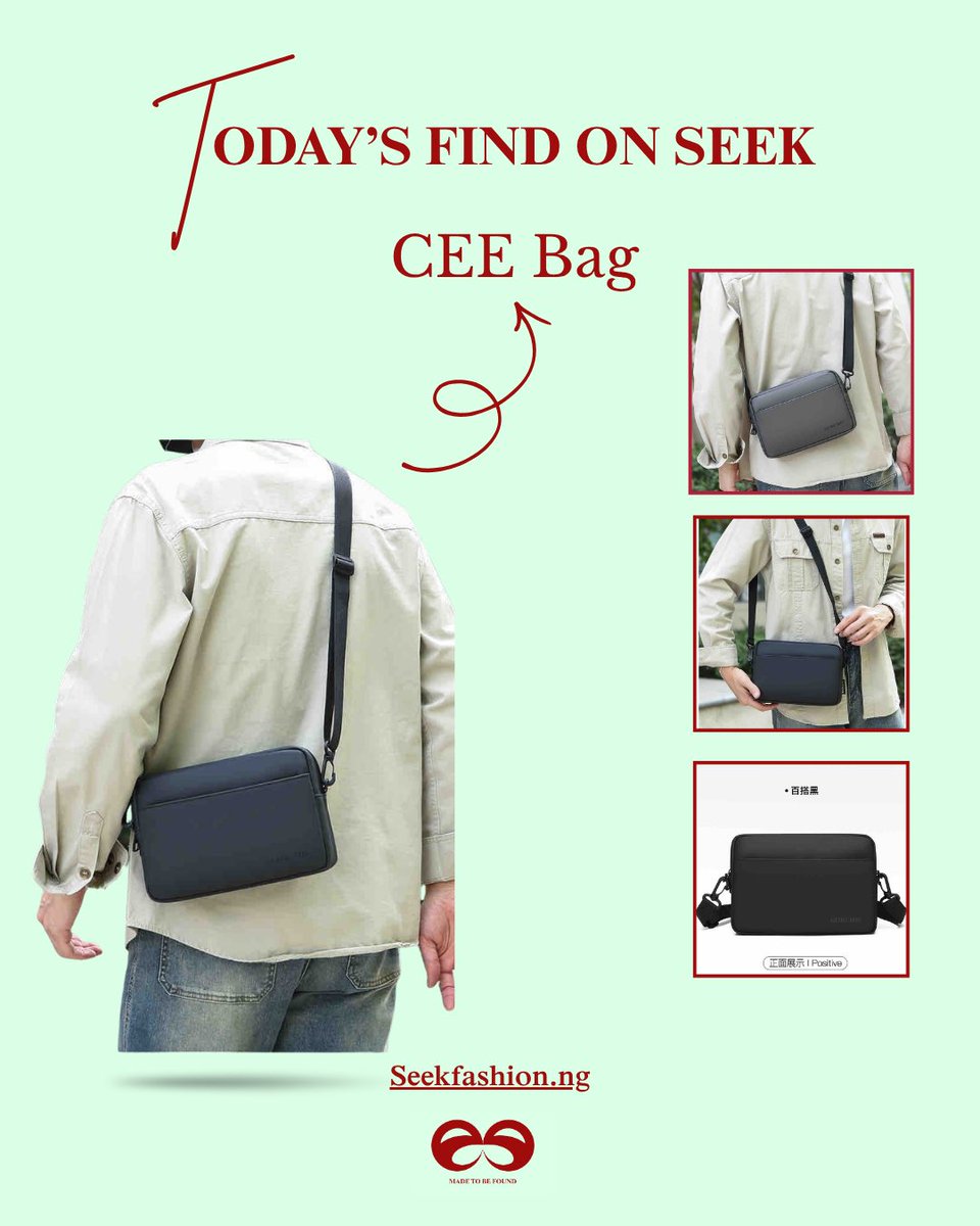 seekfashionng's tweet photo. The Right Bag For You
#malebags #seekfashion https://t.co/RZmKLt7NRb