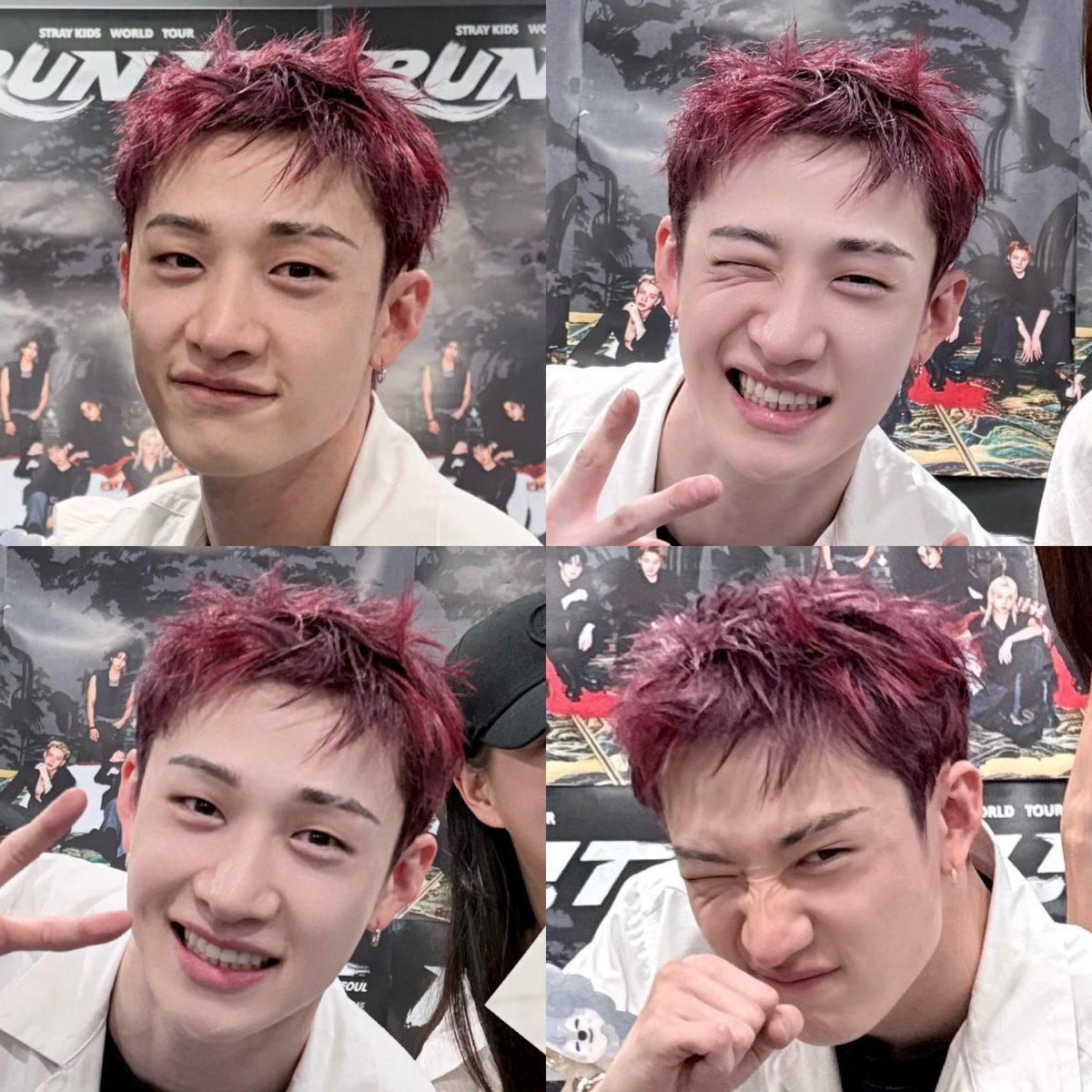 gnabnahc97chris's tweet photo. i need more pics of chan with the red hair https://t.co/3Gfgt9jMEj