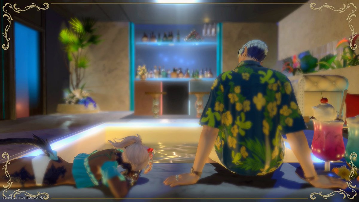 s_chen0118's tweet photo. 素敵ナイトプールにお邪魔してきました‼️ライトの使い方が好き🥰
あとヘビー級好きにはたまらんBGMも最高でした🤤
#FF14 
#wicked_jelly https://t.co/mNpuvYAzuf