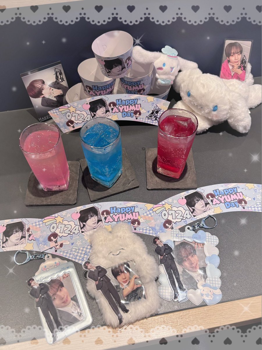 coc_115adgj's tweet photo. 篠ヶ谷くんセンイルカフェおじゃましてきました♡
Ayumoonの方とも実際にお会いしてお話できて楽しかった！篠ヶ谷くんの気配を感じてきました♡
企画主催ありがとうございました✨
#篠ヶ谷歩夢 #HappyぁゅDay https://t.co/dTTFnLjDAn
