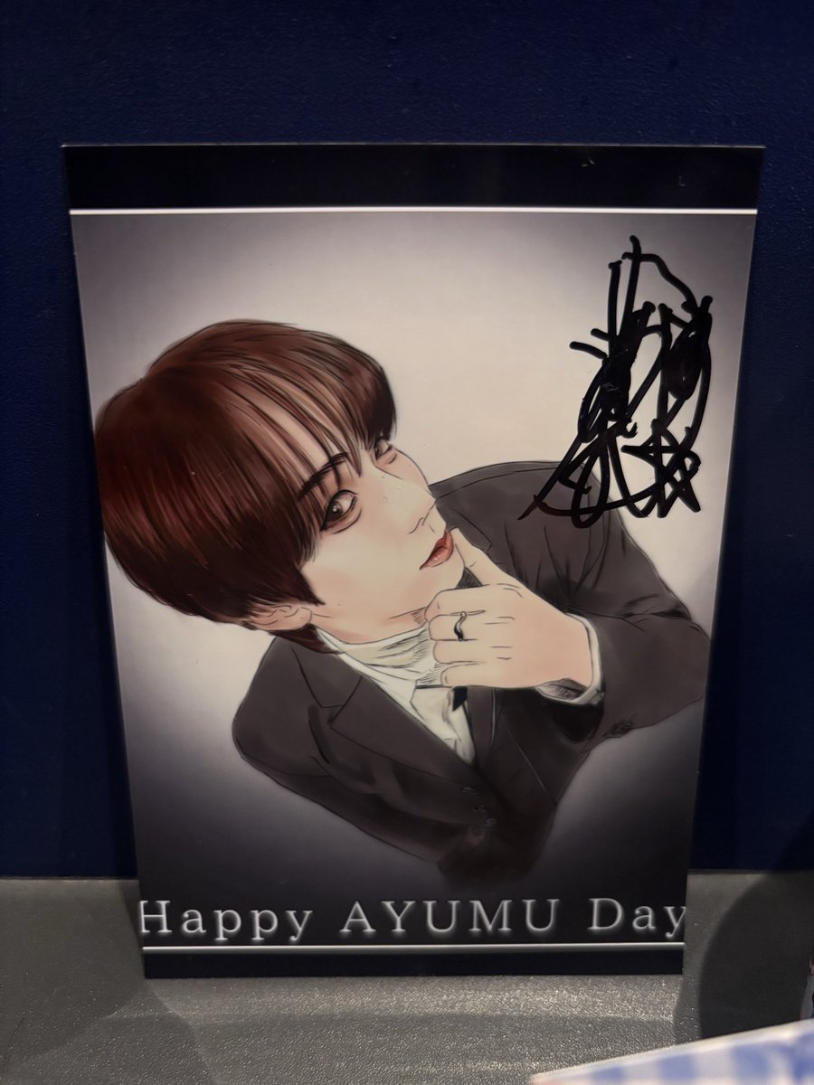 coc_115adgj's tweet photo. 篠ヶ谷くんセンイルカフェおじゃましてきました♡
Ayumoonの方とも実際にお会いしてお話できて楽しかった！篠ヶ谷くんの気配を感じてきました♡
企画主催ありがとうございました✨
#篠ヶ谷歩夢 #HappyぁゅDay https://t.co/dTTFnLjDAn