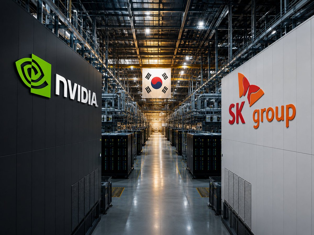 Devengado_Clips's tweet photo. NVIDIA y SK Group firmaron un acuerdo de US$500.000 millones.
Todavía es una carta de intención, no un contrato cerrado. 👇 https://t.co/ADY1qtggv8