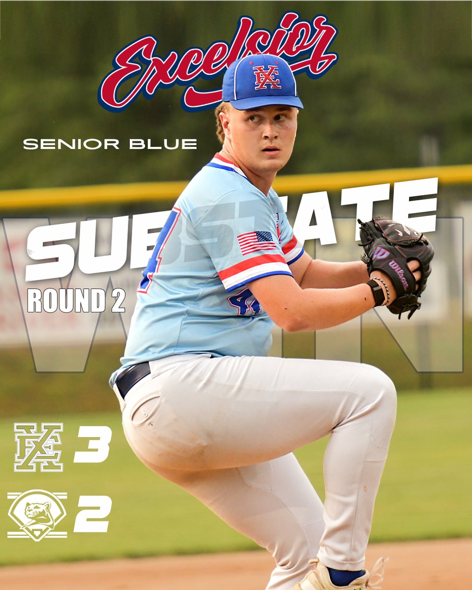 bb_legion's tweet photo. Excelsior Sr Defeats Rogers 18U, 3-2

Jonah Ludens started for Excelsior and ha 18 outs.
For Excelsior, Brody Schrupp singled, scoring two runs.
Nolan Carr gave Excelsior the lead, 3-2 in the 3rd.
Jake Musgjerd threw one striking out 2 and walking 1.

Brody Schrupp went 1-for-3. https://t.co/DC0VC9DDtK