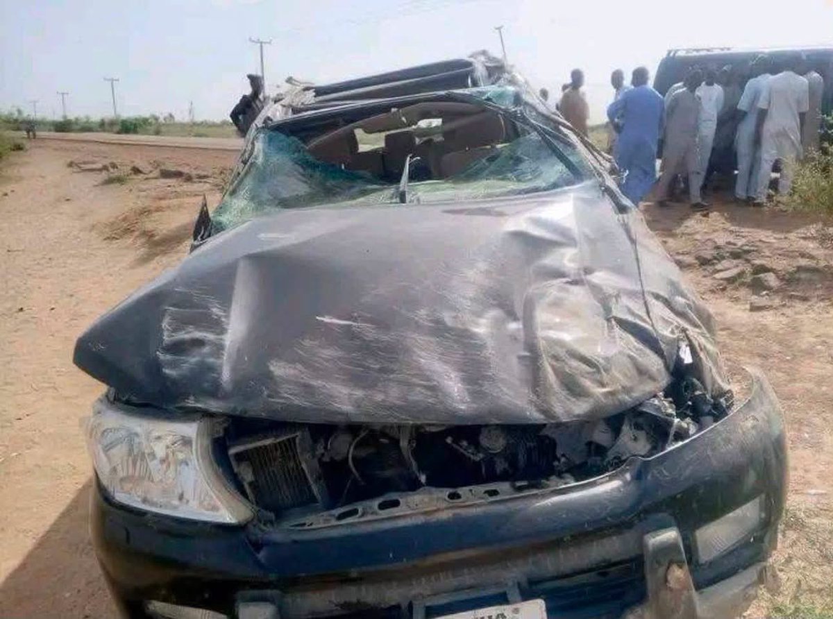 shariffshattima's tweet photo. Inna lillahi wa inna ilayhi raji’un.

It is with profound sadness that we announce the passing of Alhaji Ligali Maaji, a former Permanent Secretary, Ministry of Local Government and Chieftaincy Affairs, and a resident of 3-Bedroom, Gashua Road. He was the father of Maaji Ligali.

He passed away today following a tragic road traffic accident in Gasamu while travelling to Nguru.

Janazah (Funeral) Prayer

- Time: 6:00 PM
- Venue: 3-Bedroom, Gashua Road. Damaturu. Yobe state. 

May Almighty Allah (SWT) forgive his shortcomings, shower His mercy upon him, make his grave spacious and filled with light, grant him Al-Jannatul Firdaus, and give his family, friends, and loved ones the strength and patience to bear this irreparable loss.

Ameen.