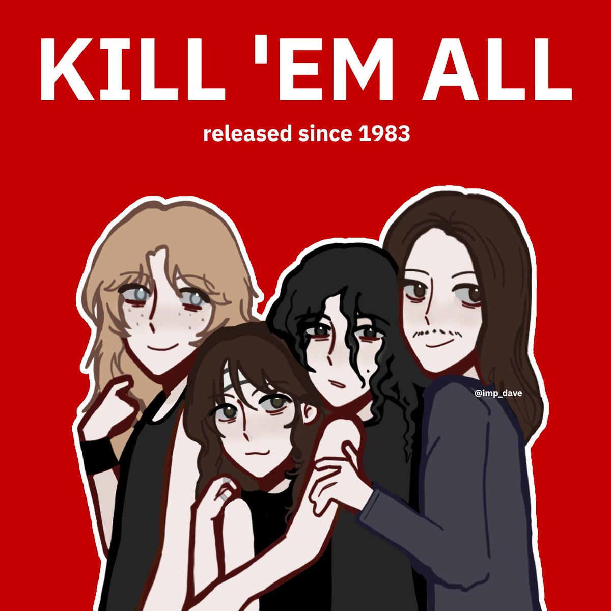Imp_dave13's tweet photo. Happy anniversary, "Kill 'em all." Guys

#mettwt https://t.co/kLML1622WF