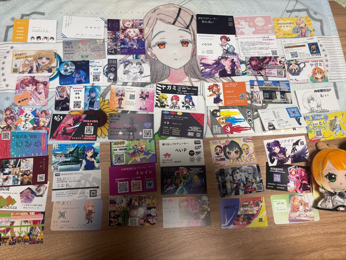 tomomk5_game's tweet photo. IWSF 1dayのみ参加でしたが、多くの方から名刺を貰いました!!
中には複数枚や手書きイラスト、名刺の素材や加工やラミネートまで種々様々でした!!
後ほど登録してない方はXの方飛ばさせていただきますのでよろしくお願いします!
#IWSF_DAY1 https://t.co/eaDDaiOqiq