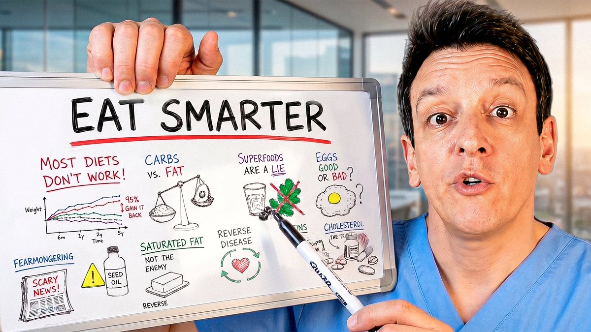 NutritionMadeS3's tweet photo. 30 Years of Nutrition Knowledge Boiled Down in 20 minutes

I broke down everything you need to know about nutrition to beat disease, postpone death and not be misled by internet misinformation

I covered FAQs about protein, carbs, saturated fat, seed oils, diet patterns, organic, salt, eggs & cholesterol, fiber, gluten, oxalates, lectins and much more

Full article and video below 🔽🔽🔽