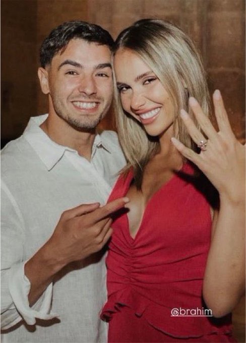 _BeFootball's tweet photo. Félicitations à Brahim Diaz 🇲🇦 qui s’est marié 🥹💍 https://t.co/fxxA8zBS7n