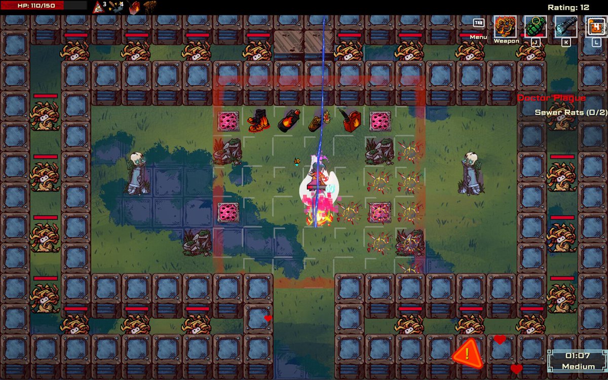 AstrariumDigit's tweet photo. 👊 It takes more than #fists and #blood to #beat a level...

🧠 Sometimes #strategy is the best option. And blood. 

#Wishlist Dash Dash Dead on #Steam today, and #play the #demo now!

#screenshotsaturday #indie #game #2d #cartoon #violence #turnbased #rts #unity https://t.co/MUeMnaUG2N